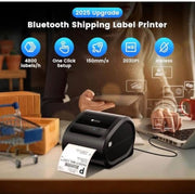 Phomemo D520BT Thermal Label Printer, 4x6 Bluetooth Shipping Label Printer for Small Business