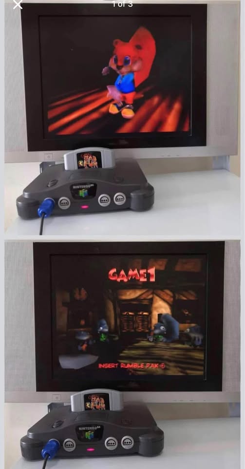 Bad Fur Day For Nintendo 64 N64 Game Card Cartridge Console US Version - Bad Fur Day